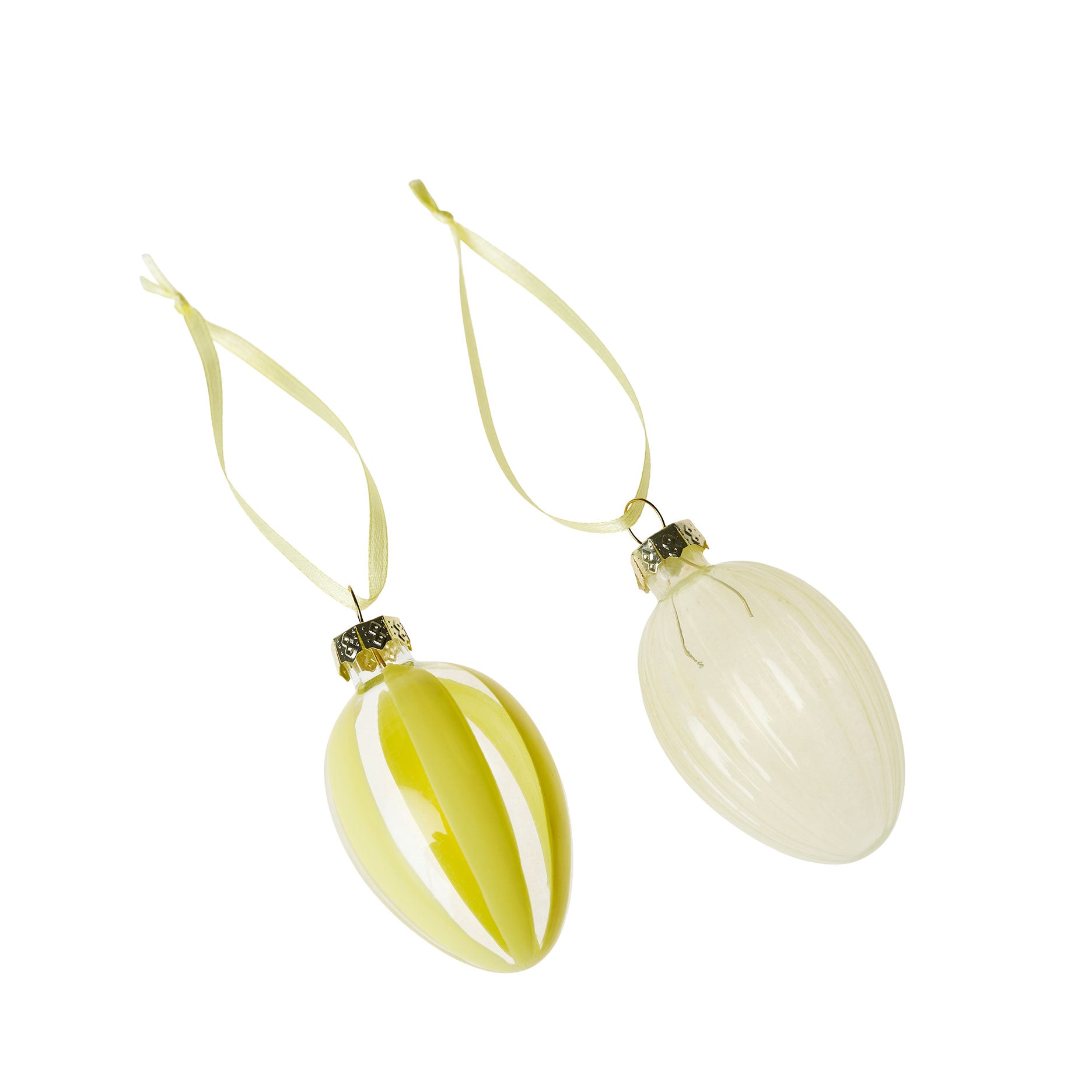 Stripe påskeæg 2 stk.